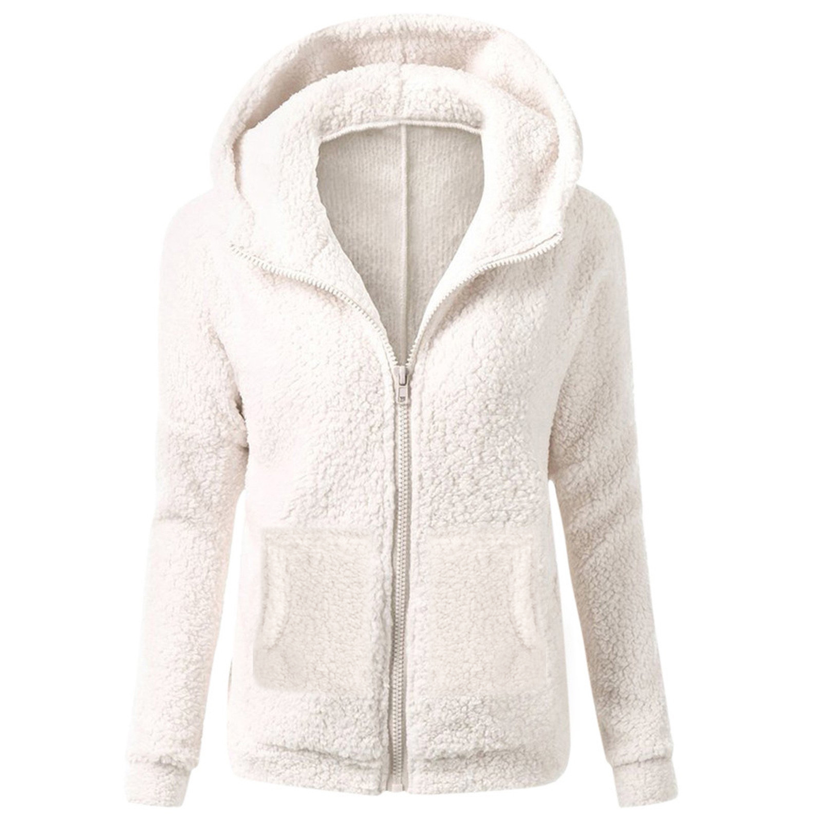 Women Fuchsia Terry Zipper Hoodie Jacket with Track Pants
