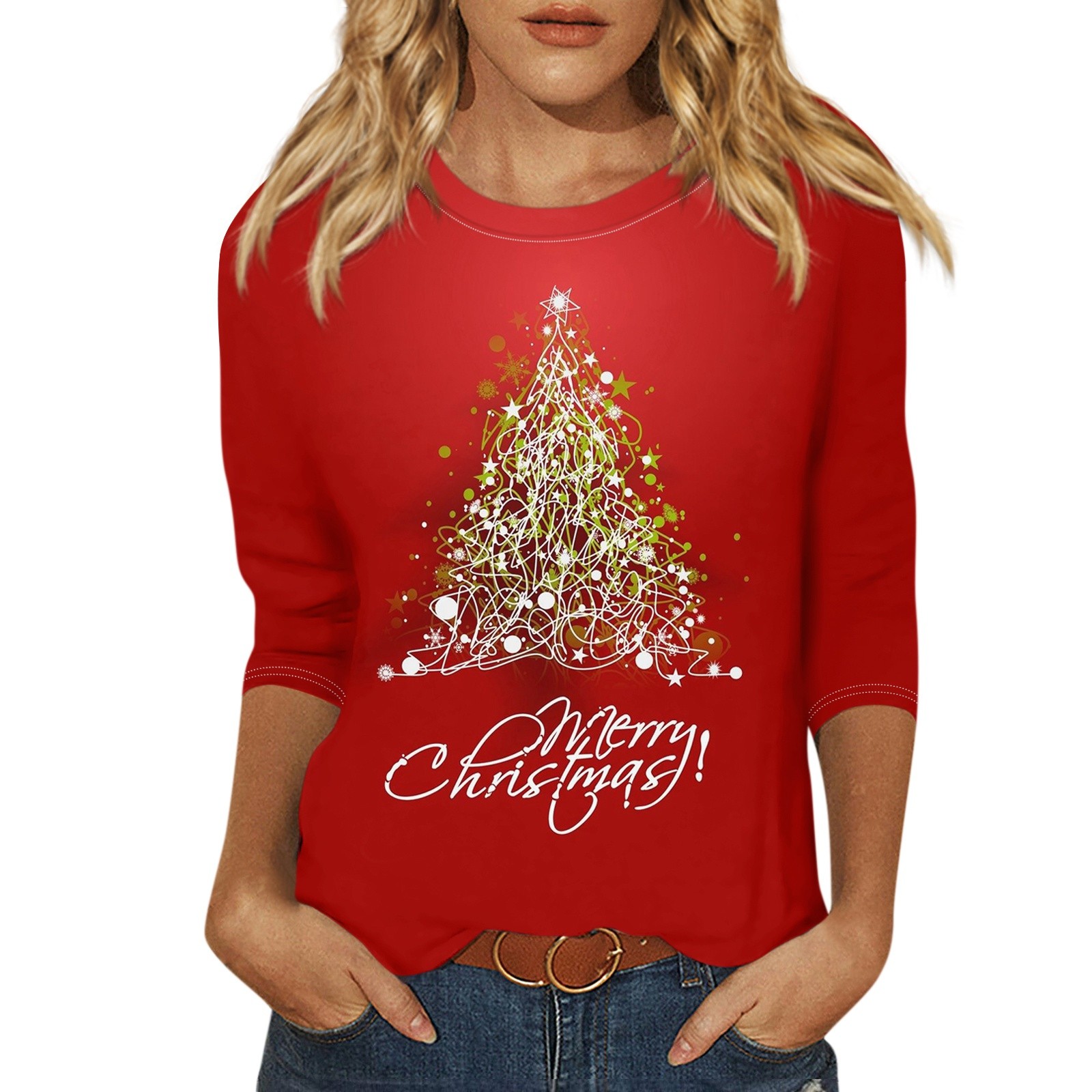 Womens christmas t shirts primark